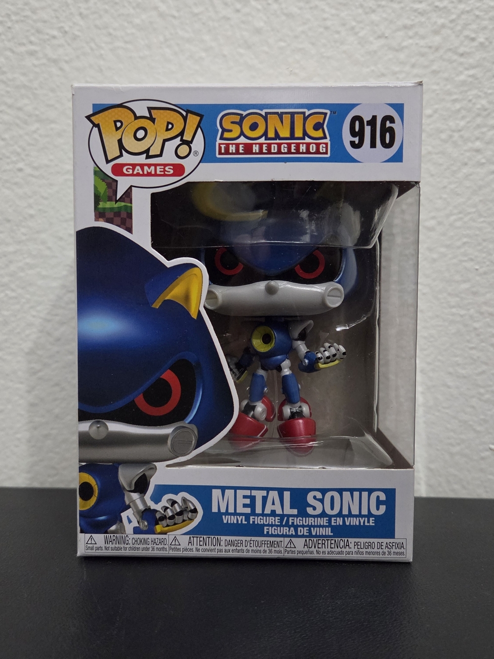 Funko Pop Metal Sonic #916